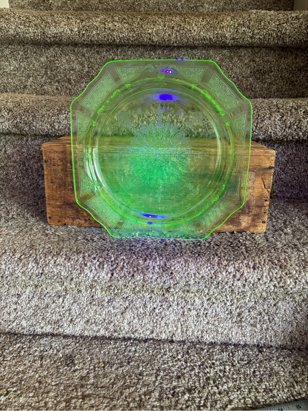 Vintage uranium glass